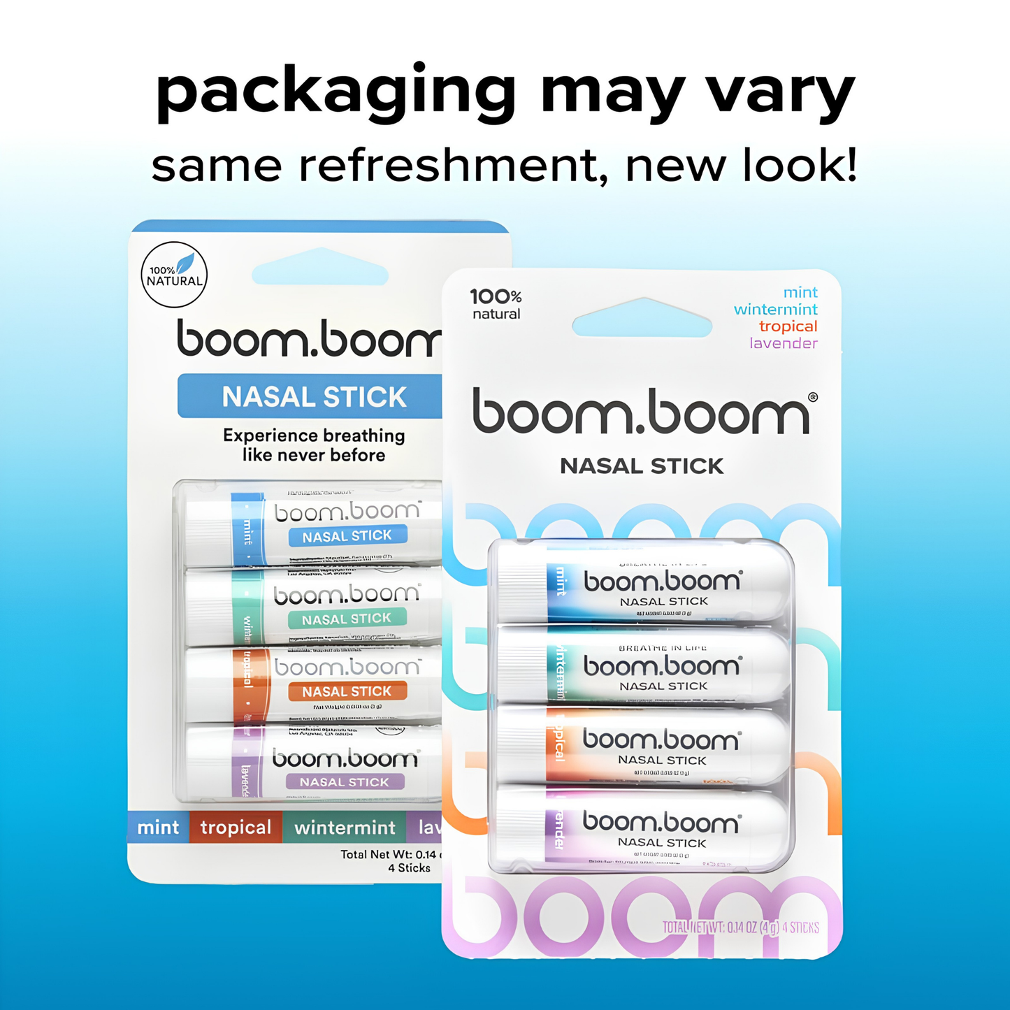 Boom Boom Nasal Stick — Variety Pack